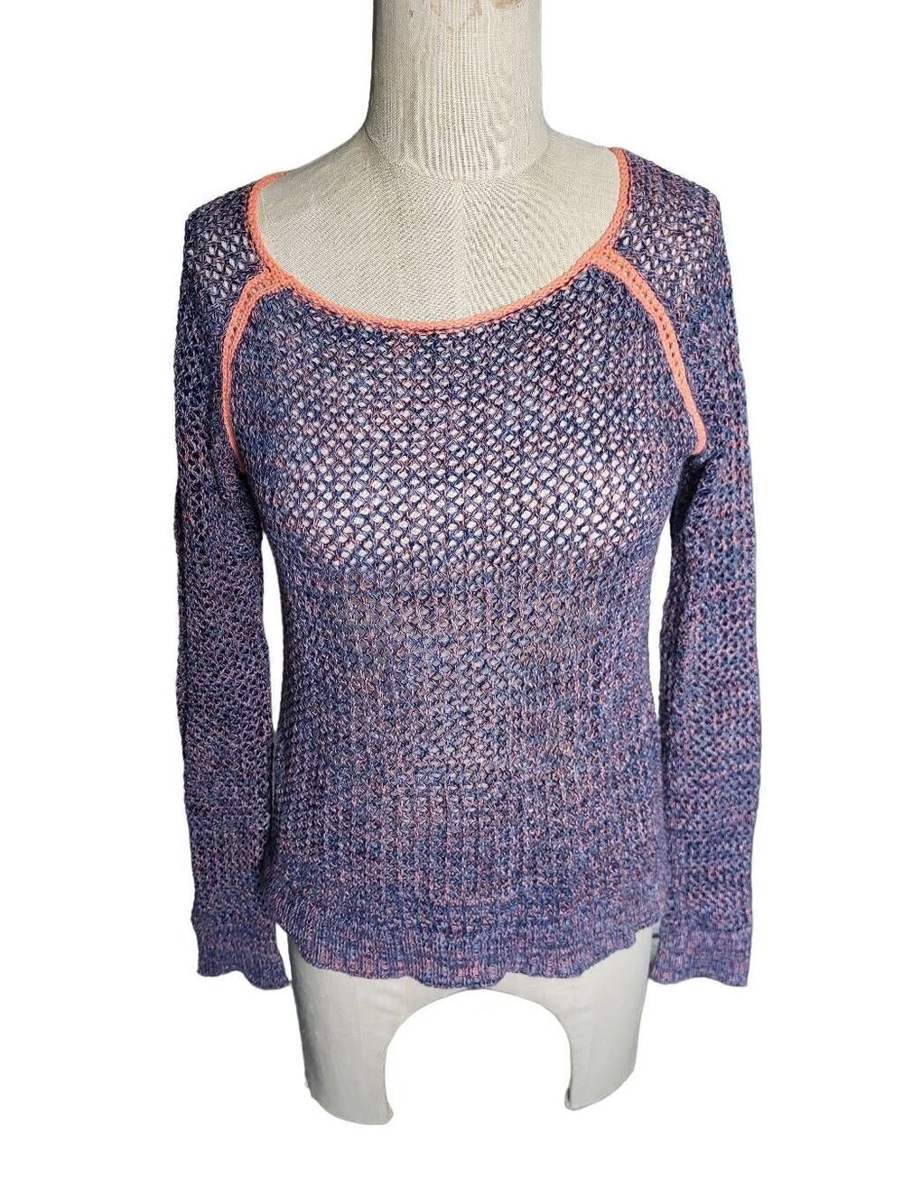 American Eagle Outfitters Crochet Knit Sweater - Size XS Coquette Fairy Layering